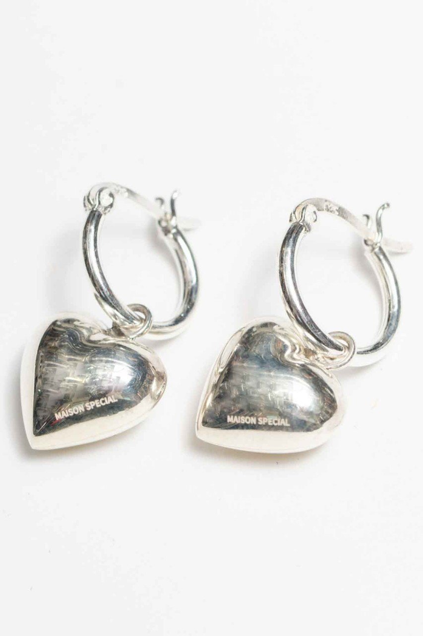【メゾンスペシャル/MAISON SPECIAL】のFruttaring Heart Earrings/フルッタリングハートピアス インテリア・キッズ・メンズ・レディースファッション・服の通販 founy(ファニー) 　ファッション　Fashion　レディースファッション　WOMEN　ジュエリー　Jewelry　リング　Rings　イヤリング　Earrings　イヤリング　Earrings　オケージョン　Occasion　シルバー　Silver　フープ　Hoop　再入荷　Restock/Back In Stock/Re Arrival　SLV(シルバー)|ID: prp329100004430246 ipo3291000000030939360