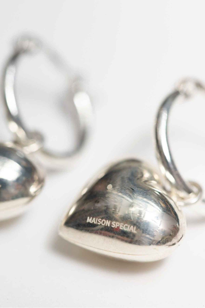 【メゾンスペシャル/MAISON SPECIAL】のFruttaring Heart Earrings/フルッタリングハートピアス 人気、トレンドファッション・服の通販 founy(ファニー) 　ファッション　Fashion　レディースファッション　WOMEN　ジュエリー　Jewelry　リング　Rings　イヤリング　Earrings　イヤリング　Earrings　オケージョン　Occasion　シルバー　Silver　フープ　Hoop　再入荷　Restock/Back In Stock/Re Arrival　other-2|ID: prp329100004430246 ipo3291000000031260020