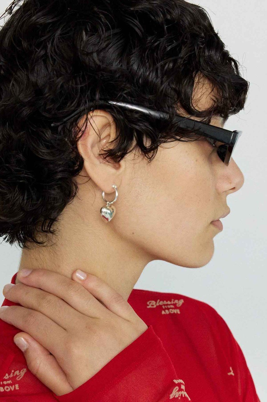 【メゾンスペシャル/MAISON SPECIAL】のFruttaring Heart Earrings/フルッタリングハートピアス 人気、トレンドファッション・服の通販 founy(ファニー) 　ファッション　Fashion　レディースファッション　WOMEN　ジュエリー　Jewelry　リング　Rings　イヤリング　Earrings　イヤリング　Earrings　オケージョン　Occasion　シルバー　Silver　フープ　Hoop　再入荷　Restock/Back In Stock/Re Arrival　other-6|ID: prp329100004430246 ipo3291000000031327317