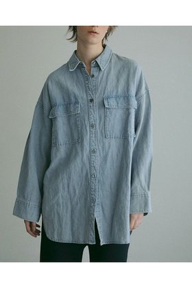 【ハー/HER.】 【3/13 12:00販売開始】デニムシャツ人気、トレンドファッション・服の通販 founy(ファニー) ファッション Fashion レディースファッション WOMEN トップス・カットソー Tops/Tshirt シャツ/ブラウス Shirts/Blouses スリーブ Sleeve デニム Denim ロング Long NEW・新作・新着・新入荷 New Arrivals 羽織 Haori |ID:prp329100004430247