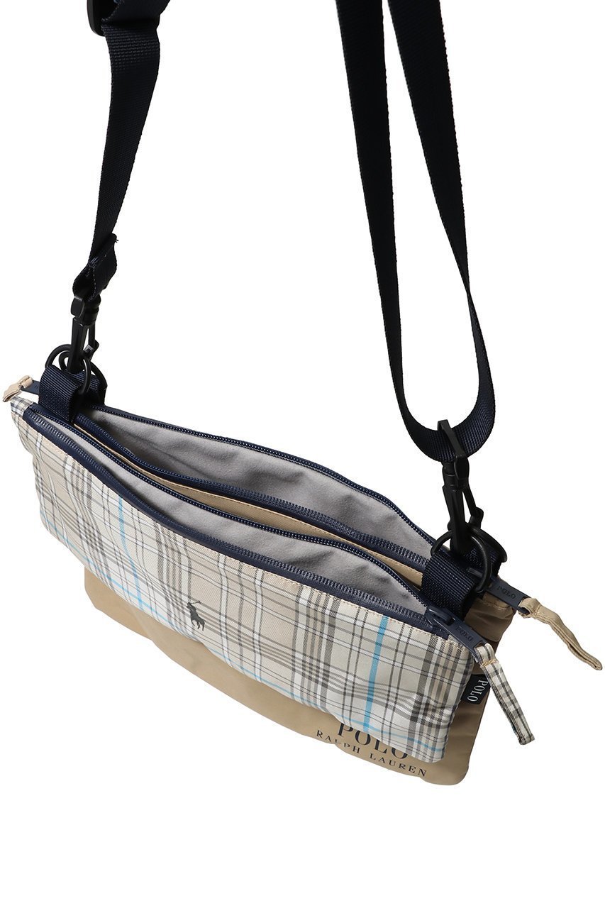 【ポロラルフローレン/POLO RALPH LAUREN】のカラーブロックマルチ傘袋 人気、トレンドファッション・服の通販 founy(ファニー) 　ファッション　Fashion　レディースファッション　Fashion for Women　レイングッズ・傘・晴雨兼用傘　Umbrellas & Rain Gear　コンビ　Combo, Combination Style　スクエア　Square, Square Shape　チェック　Check, Plaid, Tartan　ハンカチ　Handkerchief, Hanky　フォルム　Silhouette, Form　ブロック　Block, Solid Block Pattern　ポーチ　Pouch, Small Case　傘　Umbrella, Parasol　吸水　Absorbent, Quick-Dry　時計　Watch, Wristwatch　other-5|ID: prp329100004431445 ipo3291000000036035949