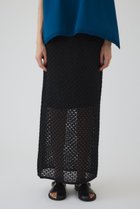 【リムアーク/RIM.ARK】のLace knit SK/スカート ブラック|ID: prp329100004431450 ipo3291000000032808706