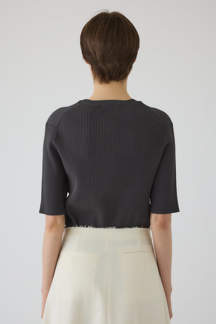 【リムアーク/RIM.ARK】のCompact knit tops/ニット 人気、トレンドファッション・服の通販 founy(ファニー) ファッション Fashion レディースファッション Fashion for Women トップス・カットソー Cut & Sew Tops ニット Knit Tops & Sweaters カジュアルプルオーバー・ニットトップス Pullovers & Knit Tops / Casual Pullovers インナー Innerwear サマー Summer, Summer Style ジャケット Jacket, Outerwear ベーシック Basic, Essential エレガント 上品 Elegant 夏 Summer other-6|ID: prp329100004431452 ipo3291000000032961270