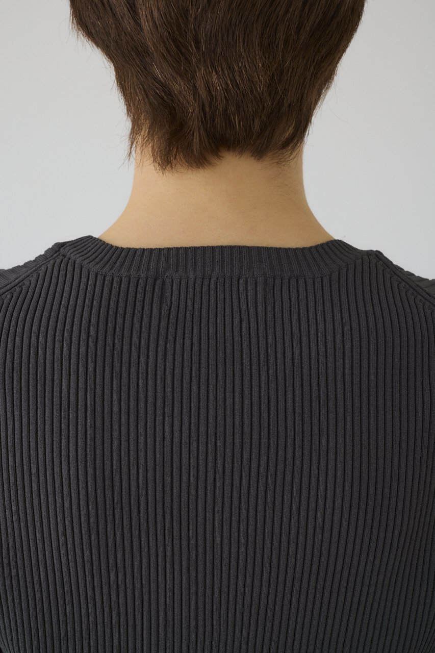 【リムアーク/RIM.ARK】のCompact knit tops/ニット 人気、トレンドファッション・服の通販 founy(ファニー) ファッション Fashion レディースファッション Fashion for Women トップス・カットソー Cut & Sew Tops ニット Knit Tops & Sweaters カジュアルプルオーバー・ニットトップス Pullovers & Knit Tops / Casual Pullovers インナー Innerwear サマー Summer, Summer Style ジャケット Jacket, Outerwear ベーシック Basic, Essential エレガント 上品 Elegant 夏 Summer other-7|ID: prp329100004431452 ipo3291000000032961277