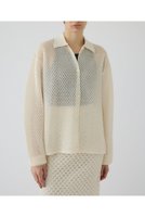 【リムアーク/RIM.ARK】の【3/19 10:00販売開始】Lace knit SH/シャツ 人気、トレンドファッション・服の通販 founy(ファニー) ファッション Fashion レディースファッション WOMEN トップス・カットソー Tops/Tshirt ニット Knit Tops シャツ/ブラウス Shirts/Blouses アイレット Eyelet エレガント 上品 Elegant スマート Smart スリーブ Sleeve フラット Flat レース Race ロング Long おすすめ Recommend NEW・新作・新着・新入荷 New Arrivals |ID:prp329100004431454