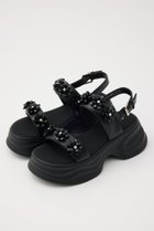 【スタッカート/STACCATO】のフラワーソリッドボリュームサンダル 人気、トレンドファッション・服の通販 founy(ファニー) ファッション Fashion レディースファッション Fashion for Women サンダル Sandals, Summer Shoes フラワー Flower, Floral thumbnail ブラック|ID: prp329100004431461 ipo3291000000035943772