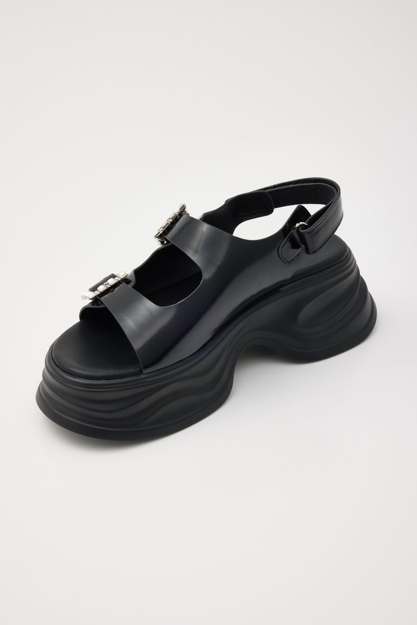 【スタッカート/STACCATO】のジャスパーボリュームソールサンダル 人気、トレンドファッション・服の通販 founy(ファニー) 　ファッション　Fashion　レディースファッション　Fashion for Women　エレガント 上品　Elegant　ガラス　Glass, Glassware　サンダル　Sandals, Summer Shoes　ストーン　Stone, Gem-Like　other-8|ID: prp329100004431462 ipo3291000000032857232