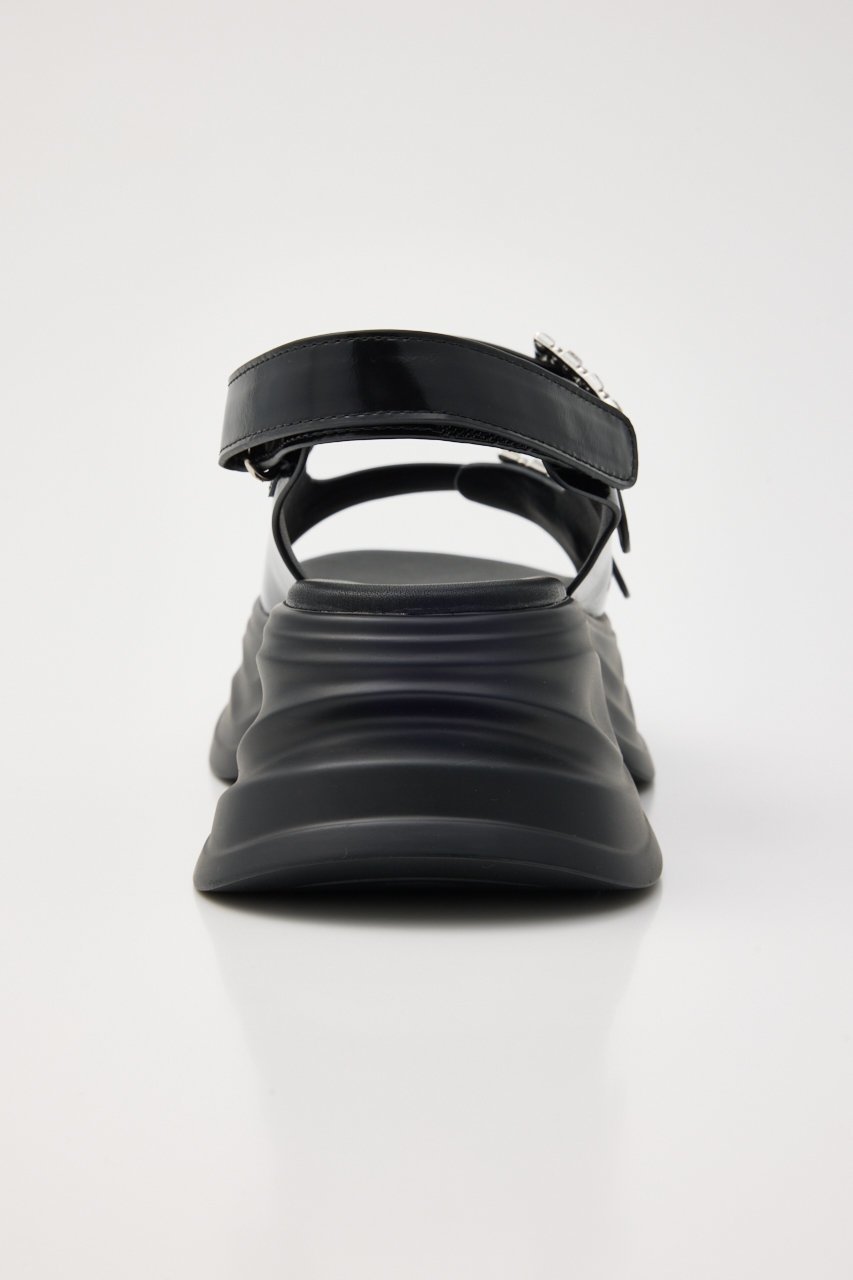 【スタッカート/STACCATO】のジャスパーボリュームソールサンダル 人気、トレンドファッション・服の通販 founy(ファニー) 　ファッション　Fashion　レディースファッション　Fashion for Women　エレガント 上品　Elegant　ガラス　Glass, Glassware　サンダル　Sandals, Summer Shoes　ストーン　Stone, Gem-Like　other-5|ID: prp329100004431462 ipo3291000000034939846