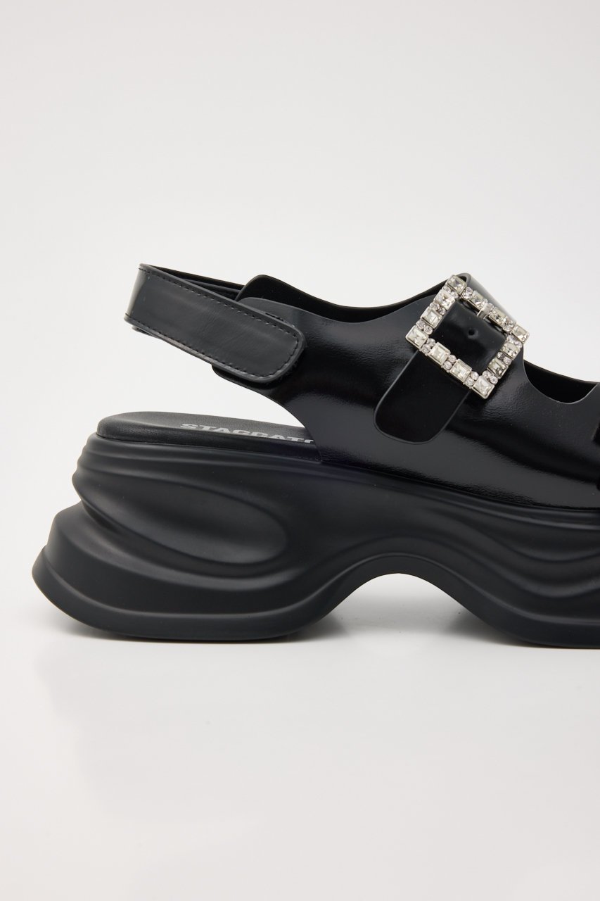 【スタッカート/STACCATO】のジャスパーボリュームソールサンダル 人気、トレンドファッション・服の通販 founy(ファニー) 　ファッション　Fashion　レディースファッション　Fashion for Women　エレガント 上品　Elegant　ガラス　Glass, Glassware　サンダル　Sandals, Summer Shoes　ストーン　Stone, Gem-Like　other-6|ID: prp329100004431462 ipo3291000000034939847