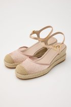 【スタッカート/STACCATO】のナーナウェッジソールエスパドリーユサンダル 人気、トレンドファッション・服の通販 founy(ファニー) ファッション Fashion レディースファッション Fashion for Women インソール Shoe Insole サンダル Sandals, Summer Shoes ストーン Stone, Gem-Like メッシュ Mesh, Net Fabric thumbnail ピンク|ID: prp329100004431464 ipo3291000000034939440