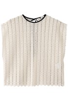 【バウト/BOWTE】のSWISS MAKER S レーストップス 人気、トレンドファッション・服の通販 founy(ファニー) ファッション Fashion レディースファッション Fashion for Women トップス・カットソー Cut & Sew Tops キャミソール&ノースリーブ Camisoles & Sleeveless Tops シャツ・ブラウス・オフィスカジュアル Elegant Blouses & Button-Ups ノースリーブ Sleeveless, No-Sleeve フェミニン Feminine, Girly リボン Ribbon, Bow レース Lace, Lace Fabric thumbnail アイボリー|ID: prp329100004431467 ipo3291000000032853172