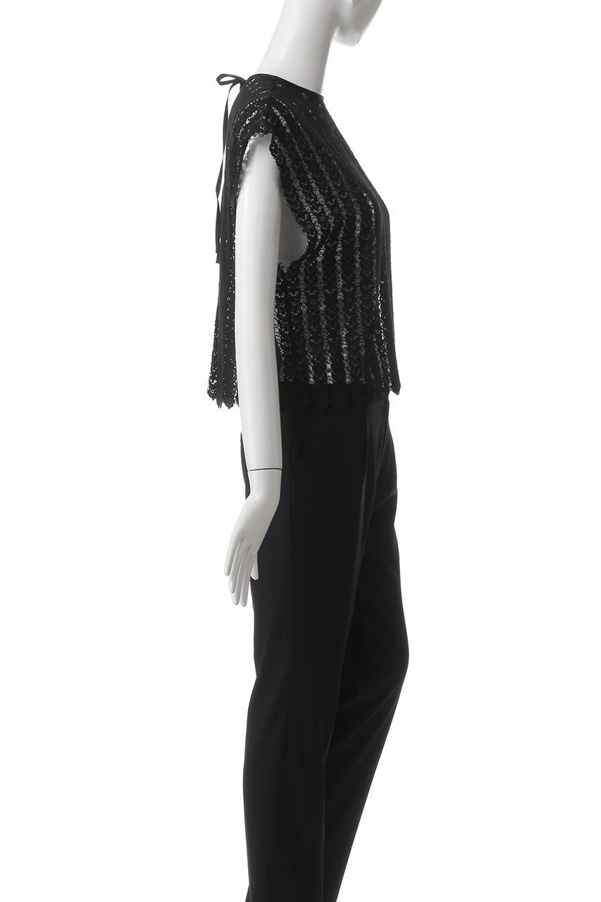 【バウト/BOWTE】のSWISS MAKER S レーストップス 人気、トレンドファッション・服の通販 founy(ファニー) 　ファッション　Fashion　レディースファッション　Fashion for Women　トップス・カットソー　Cut & Sew Tops　キャミソール&ノースリーブ　Camisoles & Sleeveless Tops　シャツ・ブラウス・オフィスカジュアル　Elegant Blouses & Button-Ups　ノースリーブ　Sleeveless, No-Sleeve　フェミニン　Feminine, Girly　リボン　Ribbon, Bow　レース　Lace, Lace Fabric　other-3|ID: prp329100004431467 ipo3291000000032853185