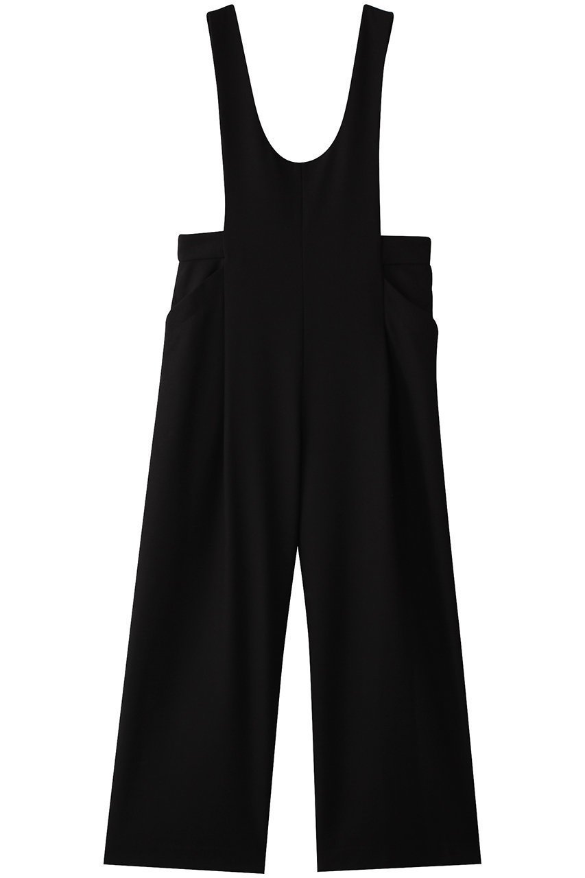 【クラネ/CLANE】のDEEP U NECK SALOPETTE/サロペット インテリア・キッズ・メンズ・レディースファッション・服の通販 founy(ファニー) 　ファッション　Fashion　レディースファッション　Fashion for Women　パンツ　Pants & Trousers　インナー　Innerwear　サロペット　Overalls, Salopette　シンプル　Simple, Minimal　BLACK|ID: prp329100004431471 ipo3291000000032909572