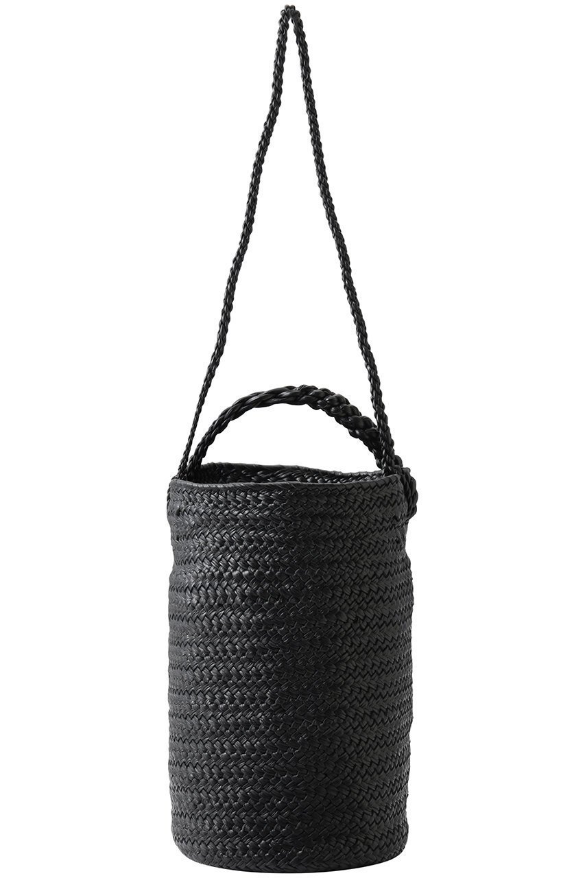 【アエタ/Aeta】のCYLINDER BASKET W handle インテリア・キッズ・メンズ・レディースファッション・服の通販 founy(ファニー) 　ファッション　Fashion　レディースファッション　Fashion for Women　バッグ　Bags　スタイリッシュ　Stylish, Fashionable　バスケット　Basket, Basket Bag　フォルム　Silhouette, Form　ブラック|ID: prp329100004431472 ipo3291000000032782316
