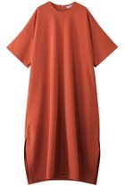 【ウジョー/Ujoh】のジップフレアーワンピース コーラルレッド|ID: prp329100004431474 ipo3291000000032870783