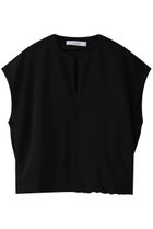 【ウジョー/Ujoh】のKeyneck クロップドTシャツ 人気、トレンドファッション・服の通販 founy(ファニー) ファッション Fashion レディースファッション WOMEN トップス・カットソー Tops/Tshirt シャツ/ブラウス Shirts/Blouses ロング / Tシャツ T-Shirts カットソー Cut and Sewn ギャザー Gather クロップド Cropped コンパクト Compact ショート Short シンプル Simple スリット Slit スリーブ Sleeve ノースリーブ No Sleeve バランス Balance ボトム Bottom エレガント 上品 Elegant 夏 Summer NEW・新作・新着・新入荷 New Arrivals 春 Spring S/S・春夏 Ss・Spring/Summer thumbnail ブラック|ID: prp329100004431475 ipo3291000000030951358