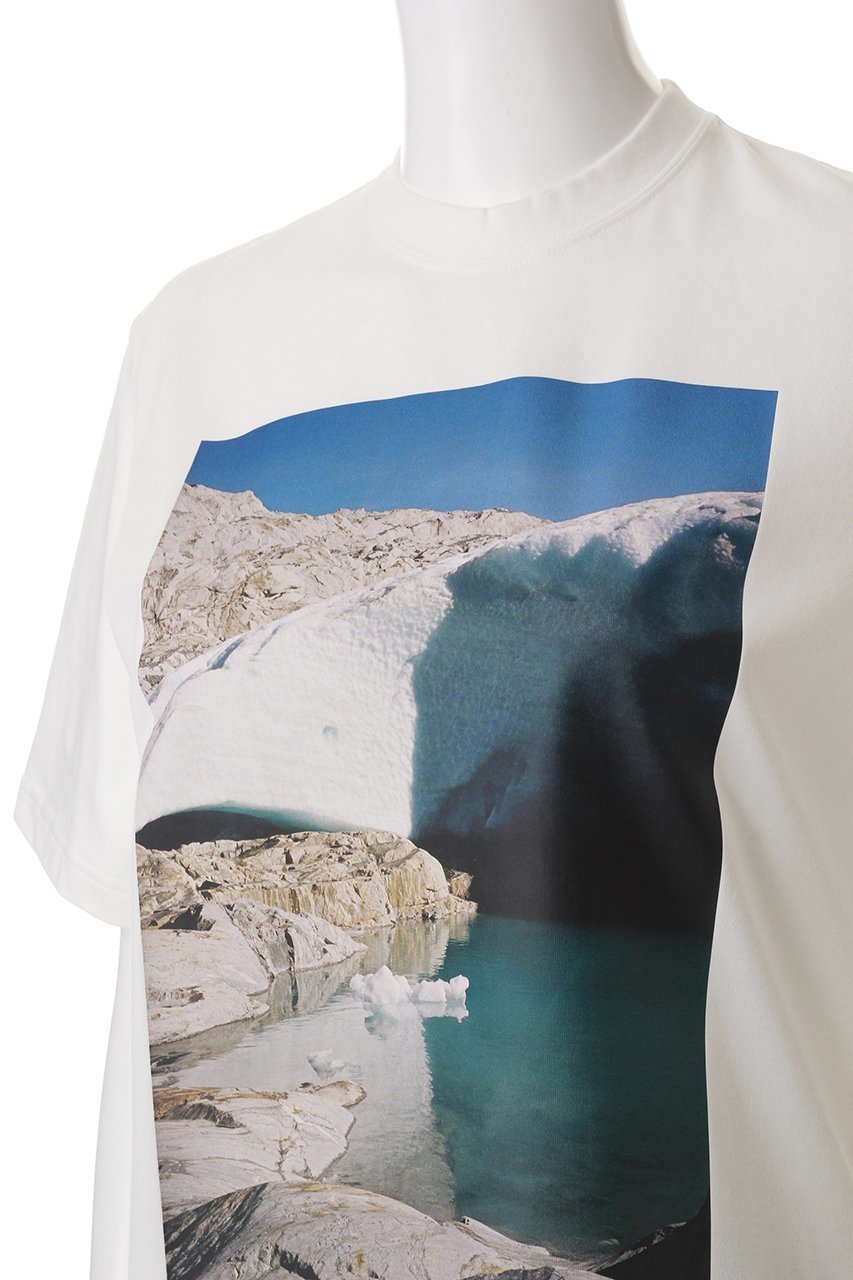 【アンドワンダー/and wander】の【UNISEX】gracier printed ショートスリーブTシャツ 人気、トレンドファッション・服の通販 founy(ファニー) 　ファッション　Fashion　レディースファッション　Fashion for Women　トップス・カットソー　Cut & Sew Tops　シャツ・ブラウス・オフィスカジュアル　Elegant Blouses & Button-Ups　ロングTシャツ・Tシャツ　Longline T-Shirts & Tees　カットソー・ベーシックTシャツ　Cut-and-Sewn Tops / Stretch Tees & Basics　ユニセックス　Unisex, Genderless　ショート　Short, Short Length　スリーブ　Sleeve, Long Sleeve / Short Sleeve　フロント　Front, Front Design　プリント　Print, Printed Pattern　ベーシック　Basic, Essential　other-5|ID: prp329100004431494 ipo3291000000032866563