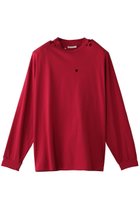 【カナコ サカイ/KANAKO SAKAI】のSHOULDER PADS RIPPED ロングスリーブTシャツ レッド|ID: prp329100004431497 ipo3291000000032866616