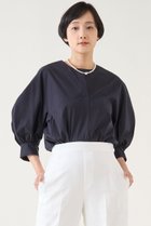 【マルティニーク/martinique】のファブリックコンビプルオーバー ネイビー|ID: prp329100004431508 ipo3291000000035731534