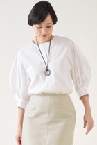 【マルティニーク/martinique】のファブリックコンビプルオーバー 人気、トレンドファッション・服の通販 founy(ファニー) ファッション Fashion レディースファッション Fashion for Women トップス・カットソー Cut & Sew Tops シャツ・ブラウス・オフィスカジュアル Elegant Blouses & Button-Ups カジュアルプルオーバー・ニットトップス Pullovers & Knit Tops / Casual Pullovers おすすめ Recommended / Our Picks カットソー Cut and Sewn Top コンビ Combo, Combination Style サマー Summer, Summer Style スキッパー Skipper, Open Collar スリーブ Sleeve, Long Sleeve / Short Sleeve タイプライター Typewriter Fabric, Crisp Cotton ロング Long, Long-Length 夏 Summer thumbnail ホワイト|ID: prp329100004431508 ipo3291000000036079030