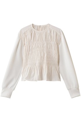 【マルティニーク/martinique】 シャーリングコンビプルオーバー人気、トレンドファッション・服の通販 founy(ファニー) ファッション Fashion レディースファッション Fashion for Women トップス・カットソー Cut & Sew Tops シャツ・ブラウス・オフィスカジュアル Elegant Blouses & Button-Ups ロングTシャツ・Tシャツ Longline T-Shirts & Tees カジュアルプルオーバー・ニットトップス Pullovers & Knit Tops / Casual Pullovers カットソー・ベーシックTシャツ Cut-and-Sewn Tops / Stretch Tees & Basics 2026年 2026 おすすめ Recommended / Our Picks シャーリング Shirring, Ruched スリーブ Sleeve, Long Sleeve / Short Sleeve パーティ Party, Party Style フィット Fit, Slim Fit フレア Flare, Flared ロング Long, Long-Length 夏 Summer 春 Spring S/S・春夏 SS, Spring/Summer, Warm Season |ID:prp329100004431509