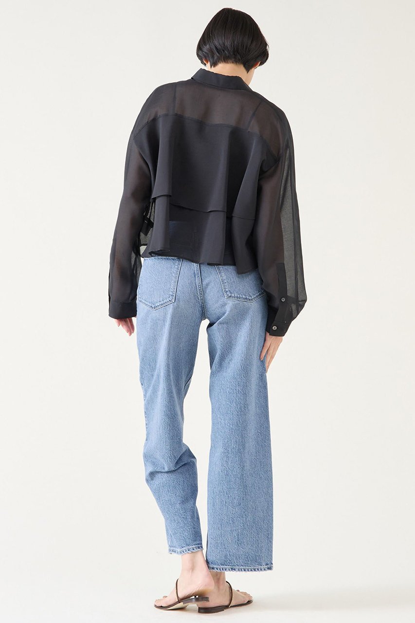 【マルティニーク/martinique】のドライシアーブラウス 人気、トレンドファッション・服の通販 founy(ファニー) 　ファッション　Fashion　レディースファッション　Fashion for Women　トップス・カットソー　Cut & Sew Tops　シャツ・ブラウス・オフィスカジュアル　Elegant Blouses & Button-Ups　おすすめ　Recommended / Our Picks　シアー　Sheer, See-Through　ショート　Short, Short Length　スリーブ　Sleeve, Long Sleeve / Short Sleeve　ノースリーブ　Sleeveless, No-Sleeve　フレア　Flare, Flared　ロング　Long, Long-Length　再入荷　Restock / Back in Stock　羽織　Haori, Light Jacket　other-7|ID: prp329100004431510 ipo3291000000032706086