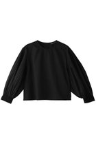 【ミズイロ インド/mizuiro ind】のpleats puff slv P/O プルオーバー black|ID: prp329100004431515 ipo3291000000036227199