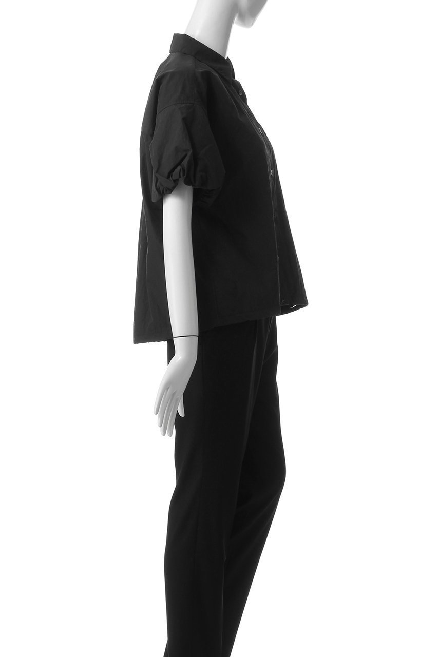 【エリオポール/heliopole】のパフスリーブドローストリングシャツ 人気、トレンドファッション・服の通販 founy(ファニー) 　ファッション　Fashion　レディースファッション　Fashion for Women　トップス・カットソー　Cut & Sew Tops　シャツ・ブラウス・オフィスカジュアル　Elegant Blouses & Button-Ups　ショート　Short, Short Length　シンプル　Simple, Minimal　スリーブ　Sleeve, Long Sleeve / Short Sleeve　ドローストリング　Drawstring, Pull Cord　フェミニン　Feminine, Girly　other-3|ID: prp329100004431519 ipo3291000000032853056