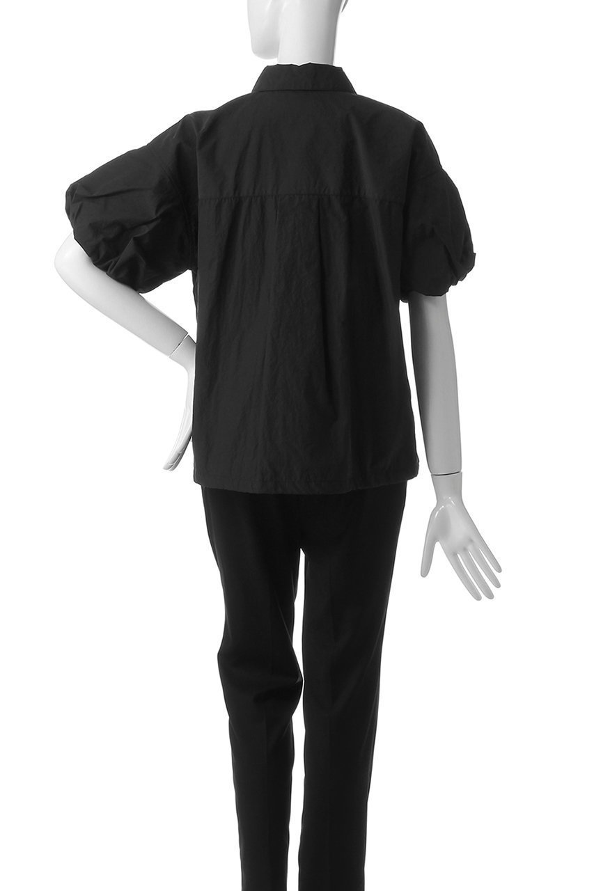 【エリオポール/heliopole】のパフスリーブドローストリングシャツ 人気、トレンドファッション・服の通販 founy(ファニー) 　ファッション　Fashion　レディースファッション　Fashion for Women　トップス・カットソー　Cut & Sew Tops　シャツ・ブラウス・オフィスカジュアル　Elegant Blouses & Button-Ups　ショート　Short, Short Length　シンプル　Simple, Minimal　スリーブ　Sleeve, Long Sleeve / Short Sleeve　ドローストリング　Drawstring, Pull Cord　フェミニン　Feminine, Girly　other-4|ID: prp329100004431519 ipo3291000000032853060