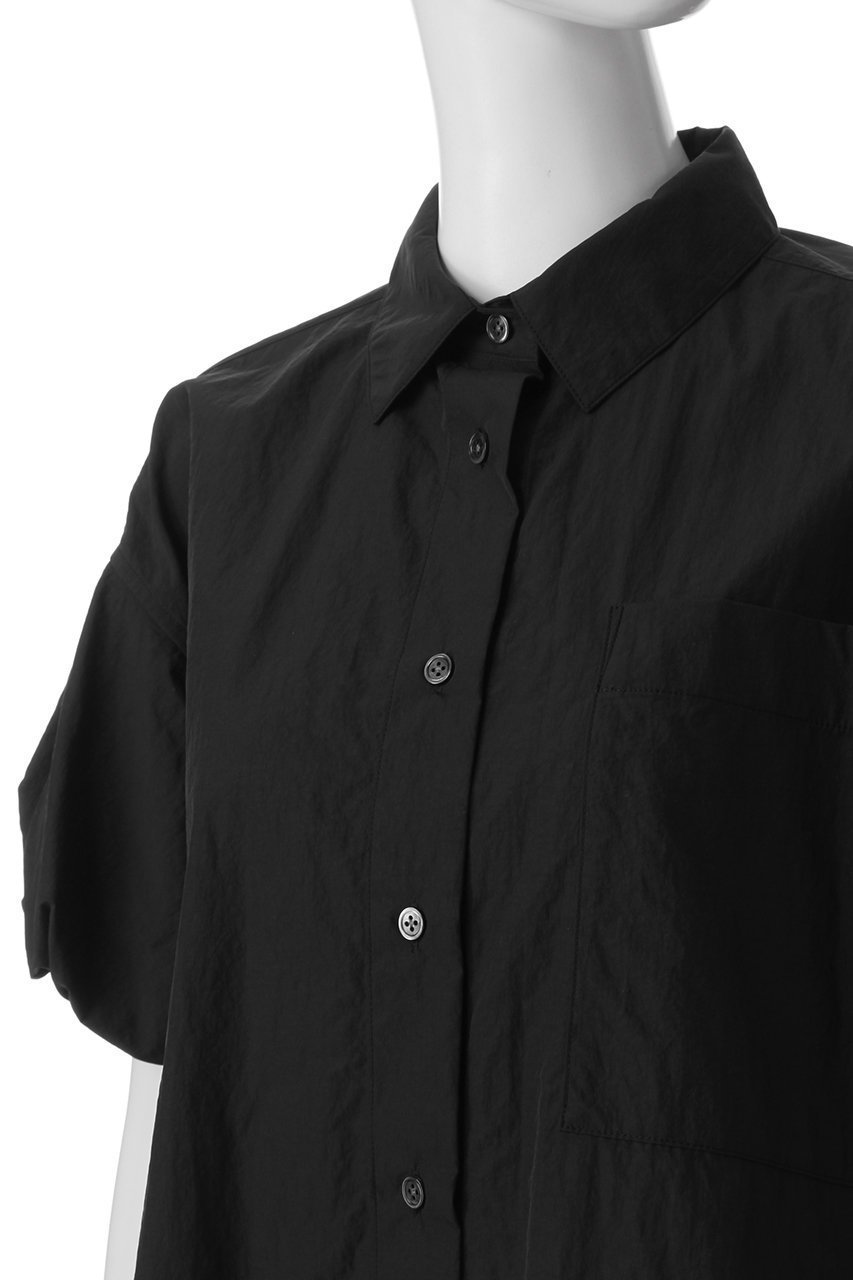 【エリオポール/heliopole】のパフスリーブドローストリングシャツ 人気、トレンドファッション・服の通販 founy(ファニー) 　ファッション　Fashion　レディースファッション　Fashion for Women　トップス・カットソー　Cut & Sew Tops　シャツ・ブラウス・オフィスカジュアル　Elegant Blouses & Button-Ups　ショート　Short, Short Length　シンプル　Simple, Minimal　スリーブ　Sleeve, Long Sleeve / Short Sleeve　ドローストリング　Drawstring, Pull Cord　フェミニン　Feminine, Girly　other-5|ID: prp329100004431519 ipo3291000000032853066
