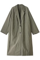 【エリオポール/heliopole】のシャイニーシアーライトコート 人気、トレンドファッション・服の通販 founy(ファニー) ファッション Fashion レディースファッション Fashion for Women アウター Coat / Outerwear Collection コート・ロングコート・ピーコート Long Coats, Peacoats & More シアー Sheer, See-Through シンプル Simple, Minimal リラックス Relax, Relaxed Fit ロング Long, Long-Length 夏 Summer 春 Spring S/S・春夏 SS, Spring/Summer, Warm Season thumbnail カーキ|ID: prp329100004431520 ipo3291000000035064402