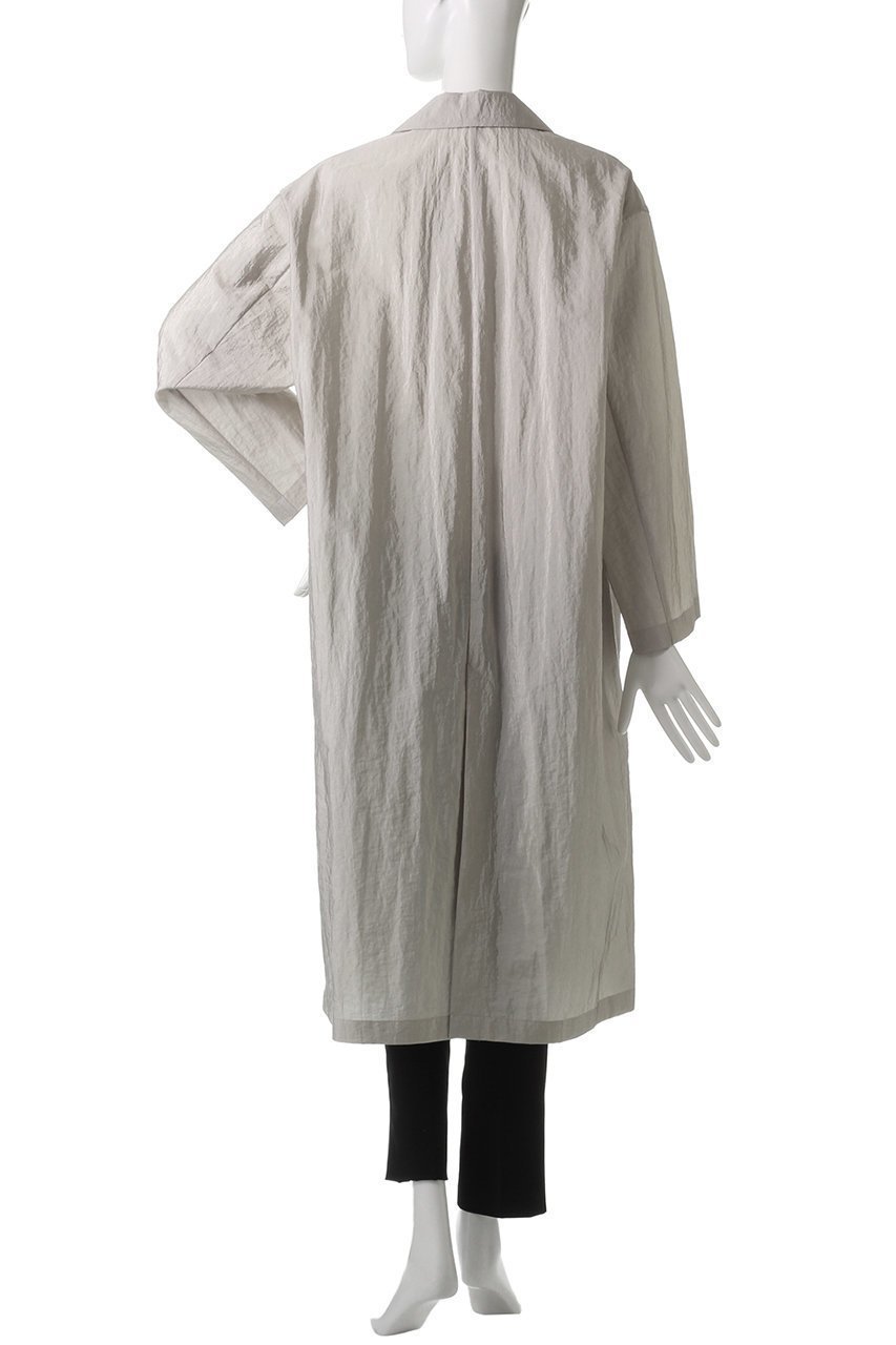 【エリオポール/heliopole】のシャイニーシアーライトコート 人気、トレンドファッション・服の通販 founy(ファニー) 　ファッション　Fashion　レディースファッション　Fashion for Women　アウター　Coat / Outerwear Collection　コート・ロングコート・ピーコート　Long Coats, Peacoats & More　シアー　Sheer, See-Through　シンプル　Simple, Minimal　リラックス　Relax, Relaxed Fit　ロング　Long, Long-Length　夏　Summer　春　Spring　S/S・春夏　SS, Spring/Summer, Warm Season　other-4|ID: prp329100004431520 ipo3291000000035064405