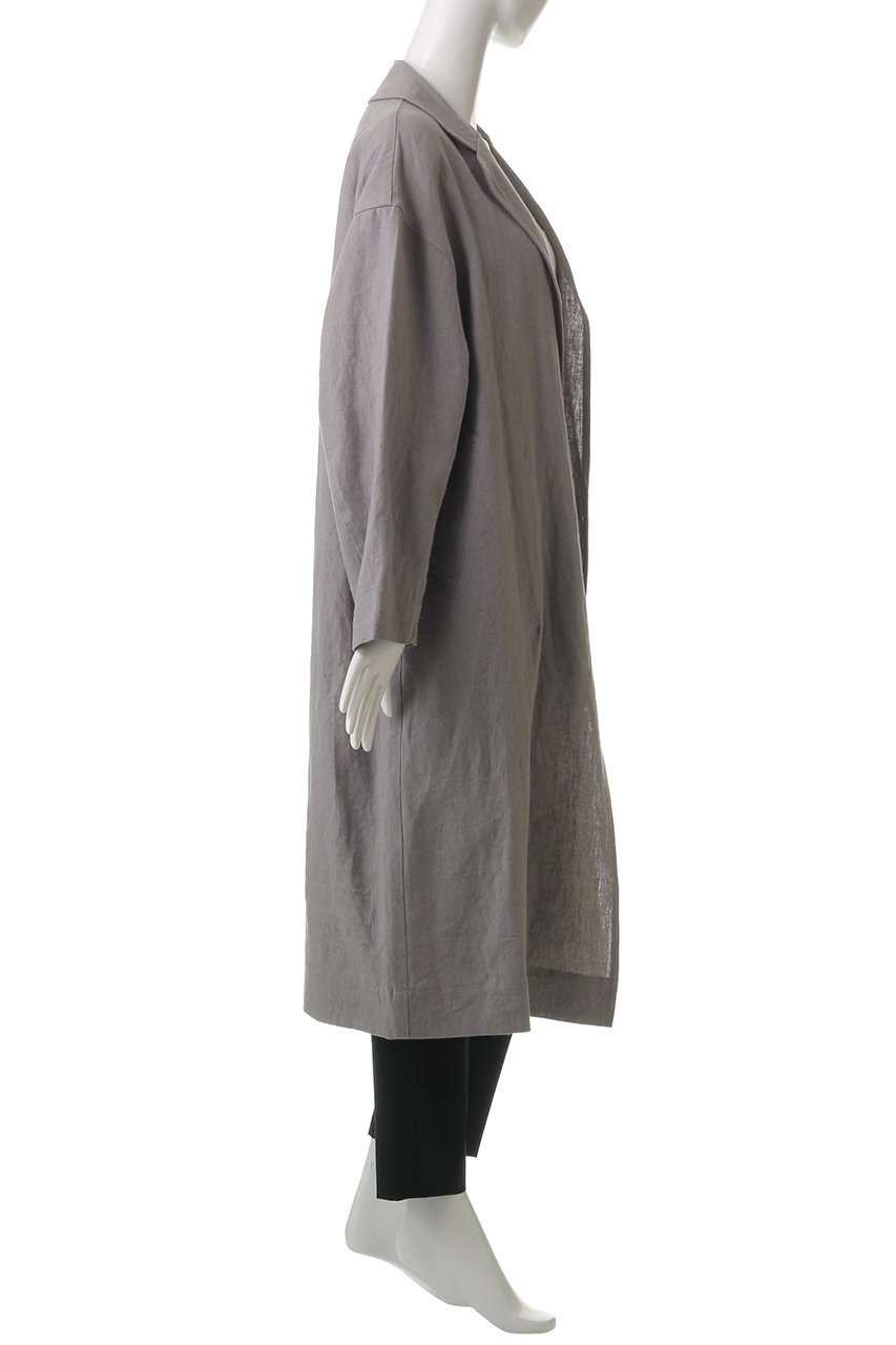 【エリオポール/heliopole】のDUNGAREES リネンロングコート 人気、トレンドファッション・服の通販 founy(ファニー) ファッション Fashion レディースファッション Fashion for Women アウター Coat / Outerwear Collection コート・ロングコート・ピーコート Long Coats, Peacoats & More シンプル Simple, Minimal リネン Linen, Linen Fabric ロング Long, Long-Length other-3|ID: prp329100004431521 ipo3291000000035333515