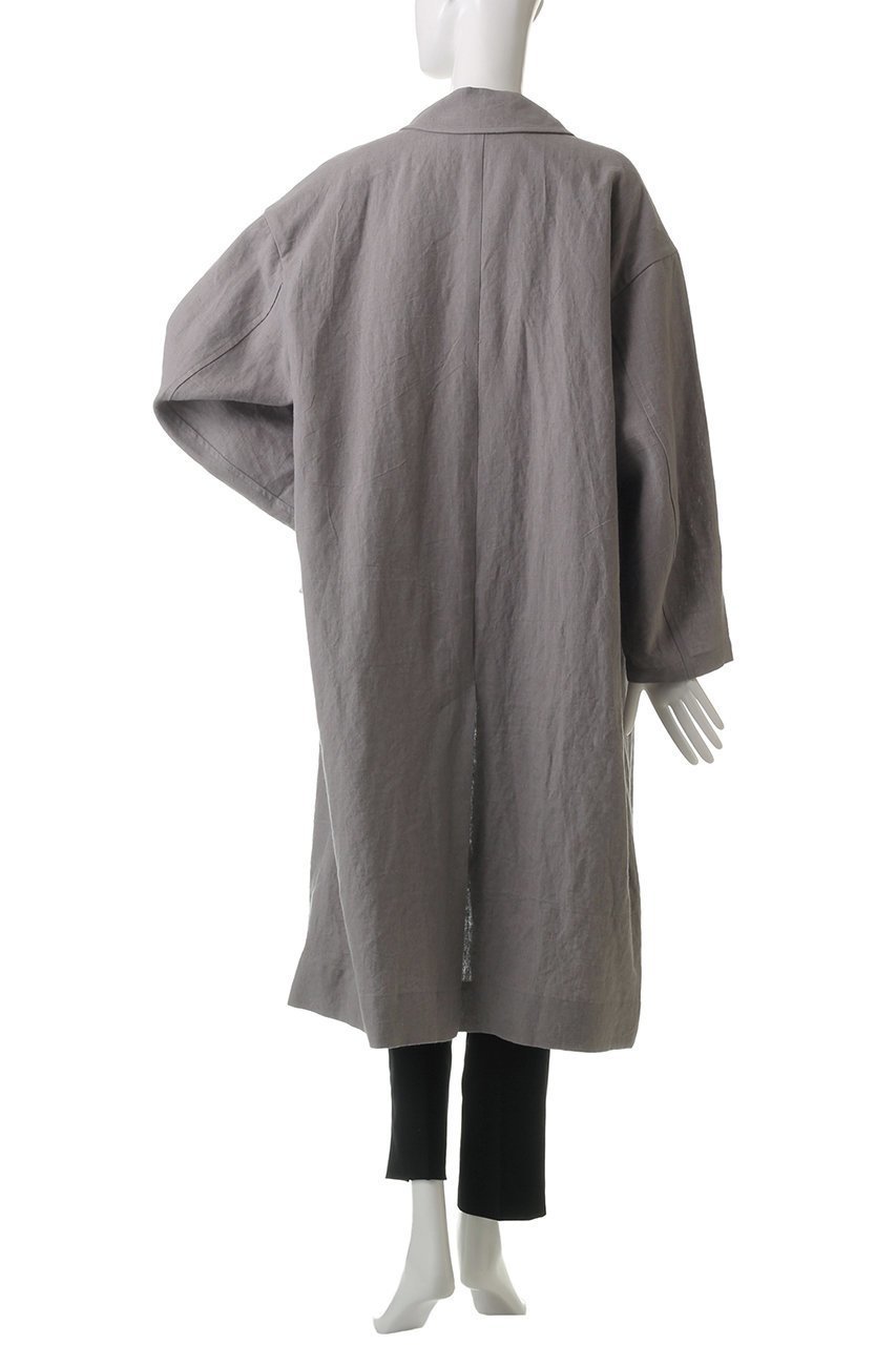 【エリオポール/heliopole】のDUNGAREES リネンロングコート 人気、トレンドファッション・服の通販 founy(ファニー) ファッション Fashion レディースファッション Fashion for Women アウター Coat / Outerwear Collection コート・ロングコート・ピーコート Long Coats, Peacoats & More シンプル Simple, Minimal リネン Linen, Linen Fabric ロング Long, Long-Length other-4|ID: prp329100004431521 ipo3291000000035333516