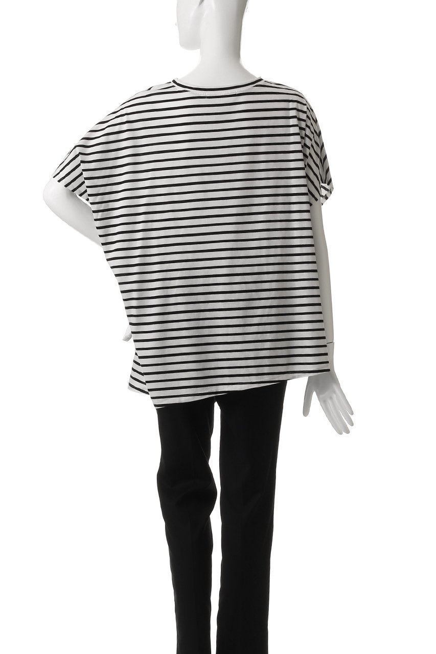 【プレインピープル/PLAIN PEOPLE】のピュアオーガニックジャージーボーダードレーププルオーバー 人気、トレンドファッション・服の通販 founy(ファニー) 　ファッション　Fashion　レディースファッション　Fashion for Women　トップス・カットソー　Cut & Sew Tops　シャツ・ブラウス・オフィスカジュアル　Elegant Blouses & Button-Ups　ロングTシャツ・Tシャツ　Longline T-Shirts & Tees　カジュアルプルオーバー・ニットトップス　Pullovers & Knit Tops / Casual Pullovers　カットソー・ベーシックTシャツ　Cut-and-Sewn Tops / Stretch Tees & Basics　おすすめ　Recommended / Our Picks　ショート　Short, Short Length　スリーブ　Sleeve, Long Sleeve / Short Sleeve　チュニック　Tunic, Long Top　ドレープ　Drape, Draping Fabric　other-4|ID: prp329100004431534 ipo3291000000032706688