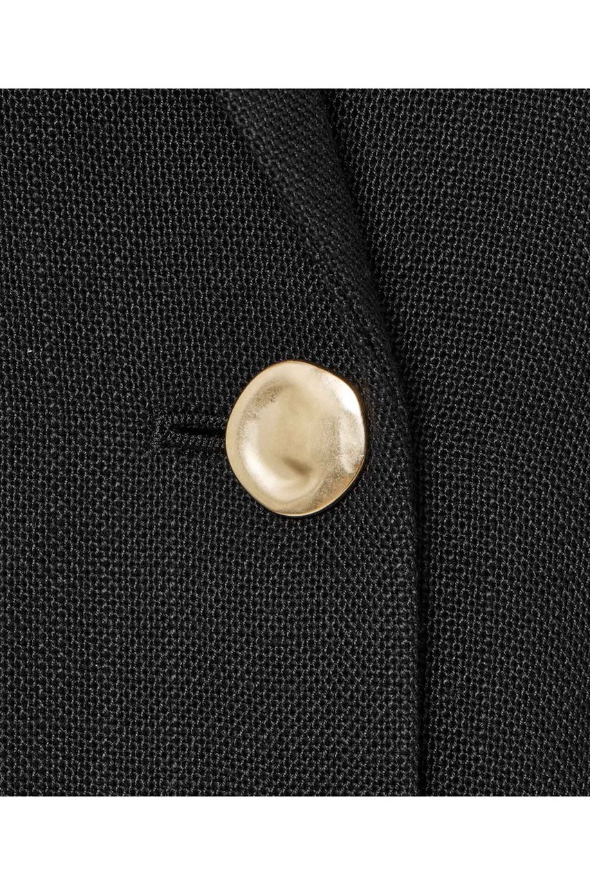 【アナイ/ANAYI】のカラミリネンライクフレンチスリーブ ジャケット 人気、トレンドファッション・服の通販 founy(ファニー) 　ファッション　Fashion　レディースファッション　WOMEN　アウター　Coat Outerwear　ジャケット　Jackets　カーディガン　Cardigan　ジャケット　Jacket　スリーブ　Sleeve　チュニック　Tunic　メタル　Metal　リネン　Linen　リラックス　Relax　other-5|ID: prp329100004431538 ipo3291000000031327237