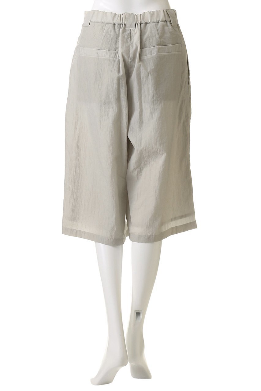 【ミディウミソリッド/MIDIUMISOLID】のnylon half PT パンツ 人気、トレンドファッション・服の通販 founy(ファニー) 　ファッション　Fashion　レディースファッション　Fashion for Women　パンツ　Pants & Trousers　ショートパンツ・ハーフパンツ　High-Waisted & Relaxed Shorts　ショート　Short, Short Length　シンプル　Simple, Minimal　ハーフ　Half, Half-Length　ループ　Loop, Loop Knit　ワイド　Wide, Wide Fit　夏　Summer　春　Spring　S/S・春夏　SS, Spring/Summer, Warm Season　軽量　Lightweight, Ultra Light　other-4|ID: prp329100004431539 ipo3291000000032909390