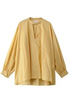 【ミディウミソリッド/MIDIUMISOLID】のstand collar skipper shirt.S シャツ yellow|ID:prp329100004431540