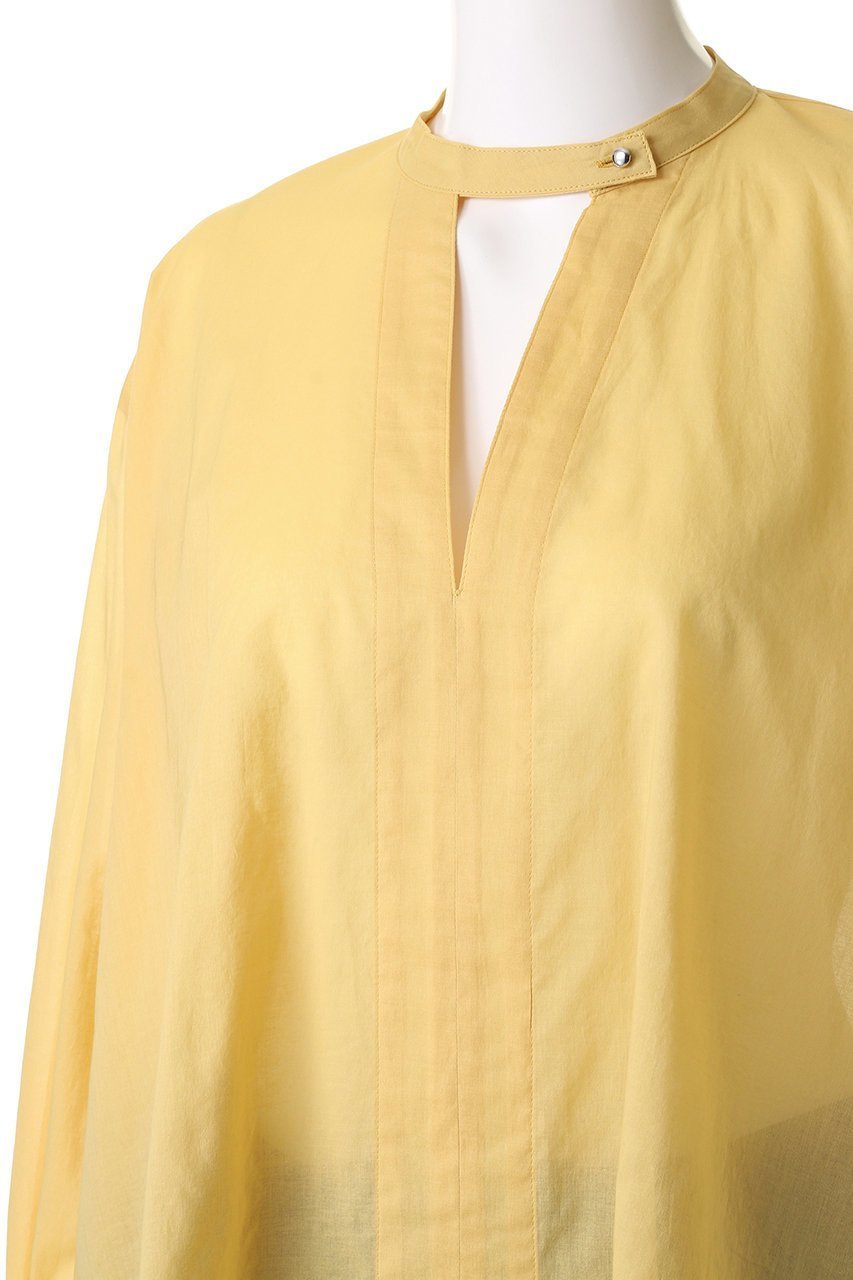 【ミディウミソリッド/MIDIUMISOLID】のstand collar skipper shirt.S シャツ 人気、トレンドファッション・服の通販 founy(ファニー) 　ファッション　Fashion　レディースファッション　Fashion for Women　トップス・カットソー　Cut & Sew Tops　シャツ・ブラウス・オフィスカジュアル　Elegant Blouses & Button-Ups　シンプル　Simple, Minimal　スキッパー　Skipper, Open Collar　スタンド　Stand Collar, Upright Stand　スリーブ　Sleeve, Long Sleeve / Short Sleeve　ロング　Long, Long-Length　夏　Summer　春　Spring　S/S・春夏　SS, Spring/Summer, Warm Season　other-5|ID: prp329100004431540 ipo3291000000032852834