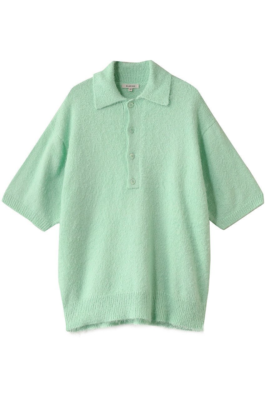 【ブラミンク/BLAMINK】のコットンシルク5Gレギュラーショートスリーブ インテリア・キッズ・メンズ・レディースファッション・服の通販 founy(ファニー) 　ファッション　Fashion　レディースファッション　Fashion for Women　トップス・カットソー　Cut & Sew Tops　ニット　Knit Tops & Sweaters　カジュアルプルオーバー・ニットトップス　Pullovers & Knit Tops / Casual Pullovers　シルク　Silk, 100% Silk　フリンジ　Fringe, Tassel　レギュラー　Regular, Standard Fit　春　Spring　ライム|ID: prp329100004431542 ipo3291000000032941715