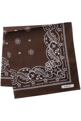 【ブラミンク/BLAMINK】 【BLMK】コットンバンダナB人気、トレンドファッション・服の通販 founy(ファニー) ファッション Fashion レディースファッション Fashion for Women レイングッズ・傘・晴雨兼用傘 Umbrellas & Rain Gear ハンカチ Handkerchief, Hanky バンダナ Bandana, Head Scarf ペイズリー Paisley, Ethnic Pattern 傘 Umbrella, Parasol 定番 Standard, Basic Item 時計 Watch, Wristwatch |ID:prp329100004431556