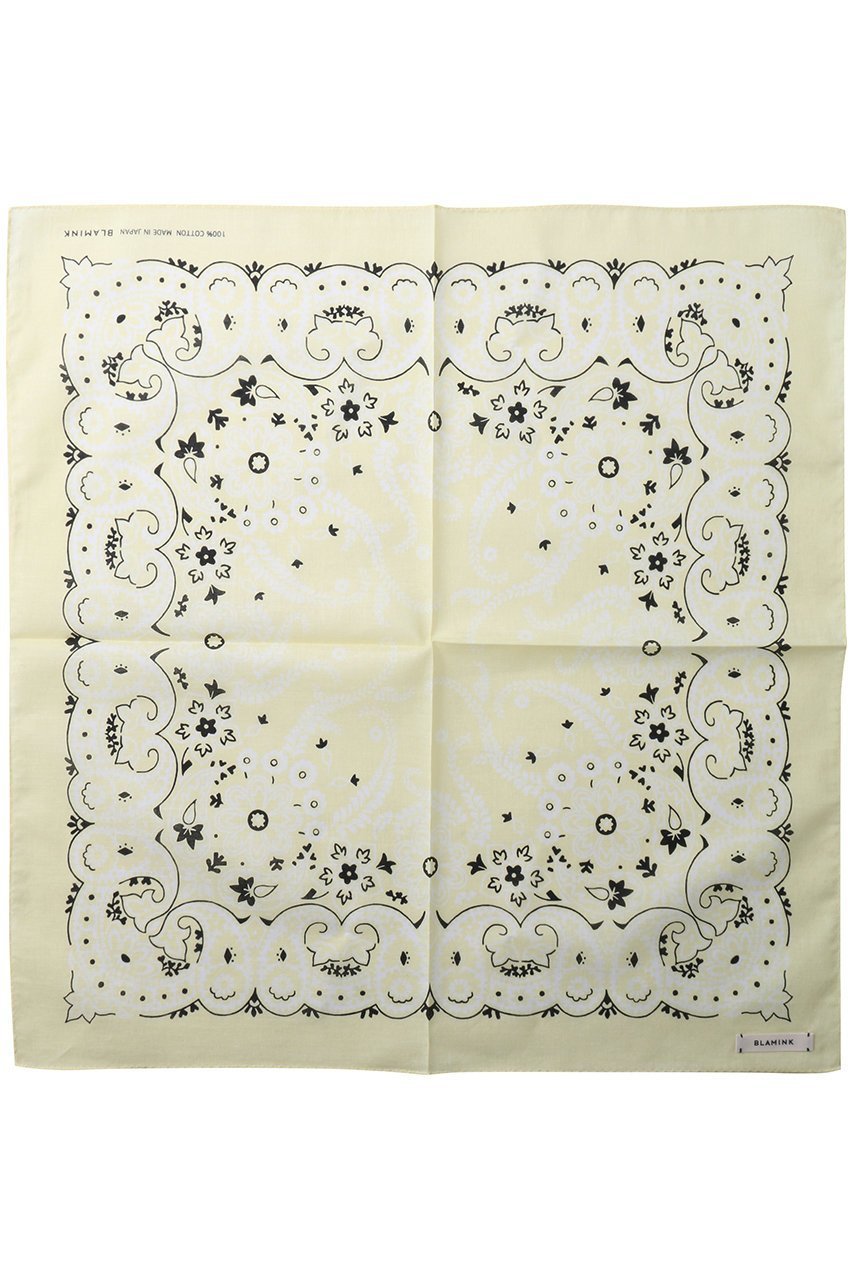 【ブラミンク/BLAMINK】の【BLMK】コットンバンダナY 人気、トレンドファッション・服の通販 founy(ファニー) 　ファッション　Fashion　レディースファッション　Fashion for Women　レイングッズ・傘・晴雨兼用傘　Umbrellas & Rain Gear　ハンカチ　Handkerchief, Hanky　バンダナ　Bandana, Head Scarf　ペイズリー　Paisley, Ethnic Pattern　傘　Umbrella, Parasol　定番　Standard, Basic Item　春　Spring　時計　Watch, Wristwatch　other-3|ID: prp329100004431557 ipo3291000000035660528