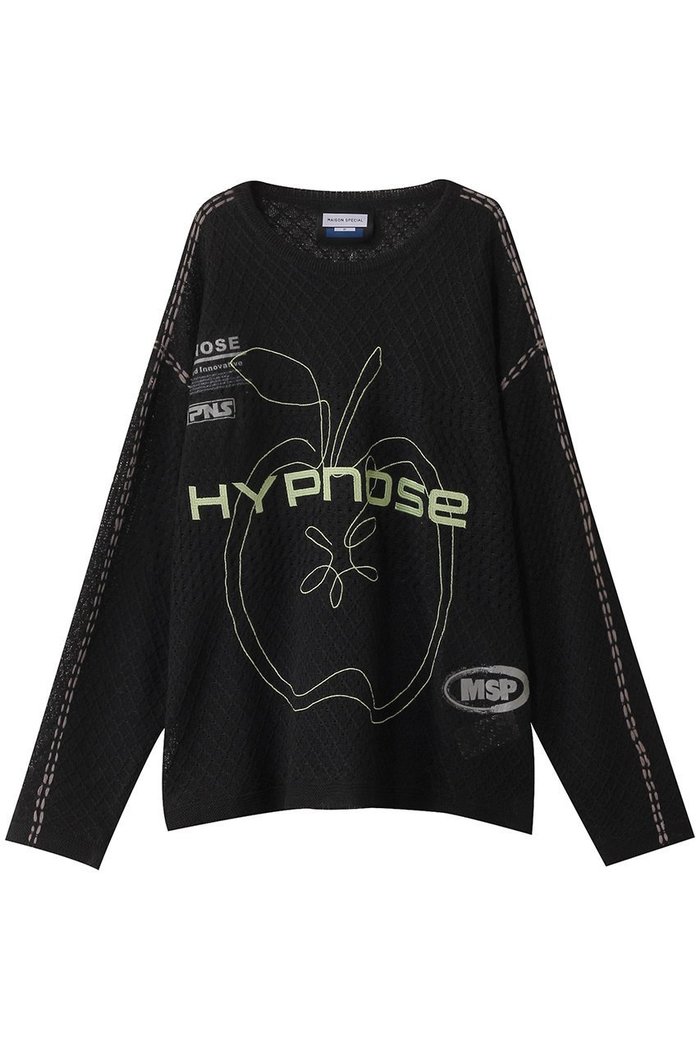 【メゾンスペシャル/MAISON SPECIAL】の【UNISEX】HYPNOSE刺しゅうメッシュニット インテリア・キッズ・メンズ・レディースファッション・服の通販 founy(ファニー) https://founy.com/ ファッション Fashion レディースファッション WOMEN トップス・カットソー Tops/Tshirt ニット Knit Tops プルオーバー Pullover ユニセックス Unisex おすすめ Recommend インナー Inner デニム Denim メッシュ Mesh リラックス Relax ワイド Wide 夏 Summer 春 Spring S/S・春夏 Ss・Spring/Summer |ID: prp329100004431565 ipo3291000000030951613