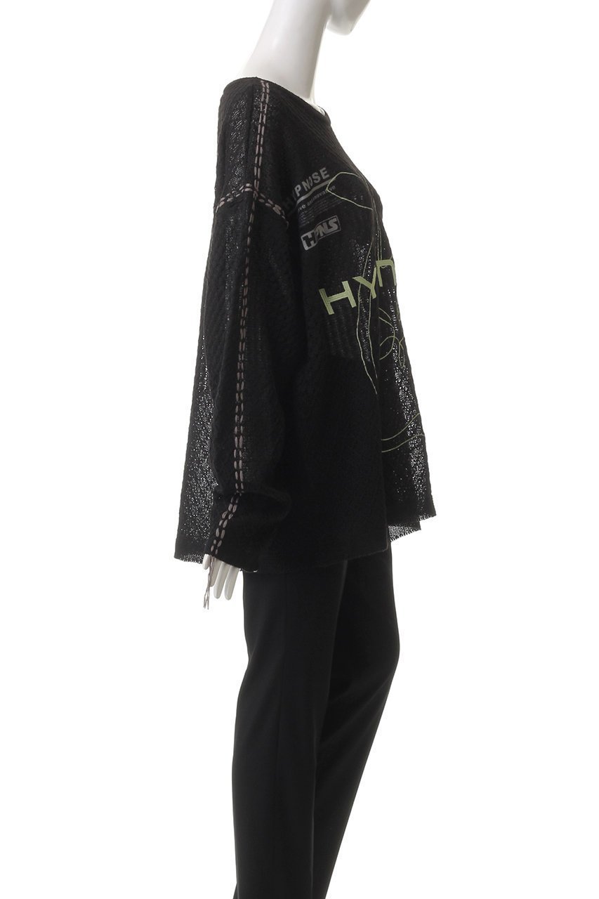 【メゾンスペシャル/MAISON SPECIAL】の【UNISEX】HYPNOSE刺しゅうメッシュニット 人気、トレンドファッション・服の通販 founy(ファニー) 　ファッション　Fashion　レディースファッション　Fashion for Women　トップス・カットソー　Cut & Sew Tops　ニット　Knit Tops & Sweaters　カジュアルプルオーバー・ニットトップス　Pullovers & Knit Tops / Casual Pullovers　ユニセックス　Unisex, Genderless　おすすめ　Recommended / Our Picks　インナー　Innerwear　デニム　Denim, Jeans Material　メッシュ　Mesh, Net Fabric　リラックス　Relax, Relaxed Fit　ワイド　Wide, Wide Fit　夏　Summer　春　Spring　S/S・春夏　SS, Spring/Summer, Warm Season　other-3|ID: prp329100004431565 ipo3291000000032941969