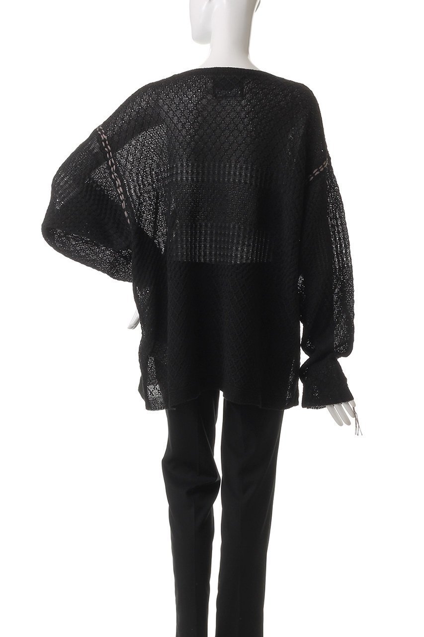 【メゾンスペシャル/MAISON SPECIAL】の【UNISEX】HYPNOSE刺しゅうメッシュニット 人気、トレンドファッション・服の通販 founy(ファニー) 　ファッション　Fashion　レディースファッション　Fashion for Women　トップス・カットソー　Cut & Sew Tops　ニット　Knit Tops & Sweaters　カジュアルプルオーバー・ニットトップス　Pullovers & Knit Tops / Casual Pullovers　ユニセックス　Unisex, Genderless　おすすめ　Recommended / Our Picks　インナー　Innerwear　デニム　Denim, Jeans Material　メッシュ　Mesh, Net Fabric　リラックス　Relax, Relaxed Fit　ワイド　Wide, Wide Fit　夏　Summer　春　Spring　S/S・春夏　SS, Spring/Summer, Warm Season　other-4|ID: prp329100004431565 ipo3291000000032941978