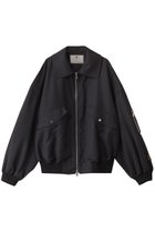 【メゾンスペシャル/MAISON SPECIAL】の【UNISEX】48/2 4色シャンブレーウール襟付きブルゾン C.GRY(チャコールグレー)|ID: prp329100004431566 ipo3291000000032960144
