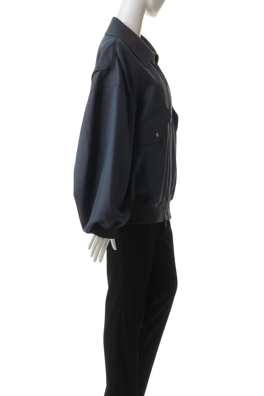 【メゾンスペシャル/MAISON SPECIAL】の【UNISEX】48/2 4色シャンブレーウール襟付きブルゾン 人気、トレンドファッション・服の通販 founy(ファニー) 　ファッション　Fashion　レディースファッション　Fashion for Women　アウター　Coat / Outerwear Collection　レディースジャケット・軽アウター　Jackets　ブルゾンジャケット・スポーティアウター　Blouson Jackets　ユニセックス　Unisex, Genderless　ジャケット　Jacket, Outerwear　ブルゾン　Blouson, Bomber Jacket　ポケット　Pocket, Pocket Detail　エレガント 上品　Elegant　other-3|ID: prp329100004431566 ipo3291000000035490441