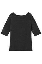 【アナイ/ANAYI】のコットンナイロンツイストネック プルオーバー ブラック|ID: prp329100004431568 ipo3291000000032931875
