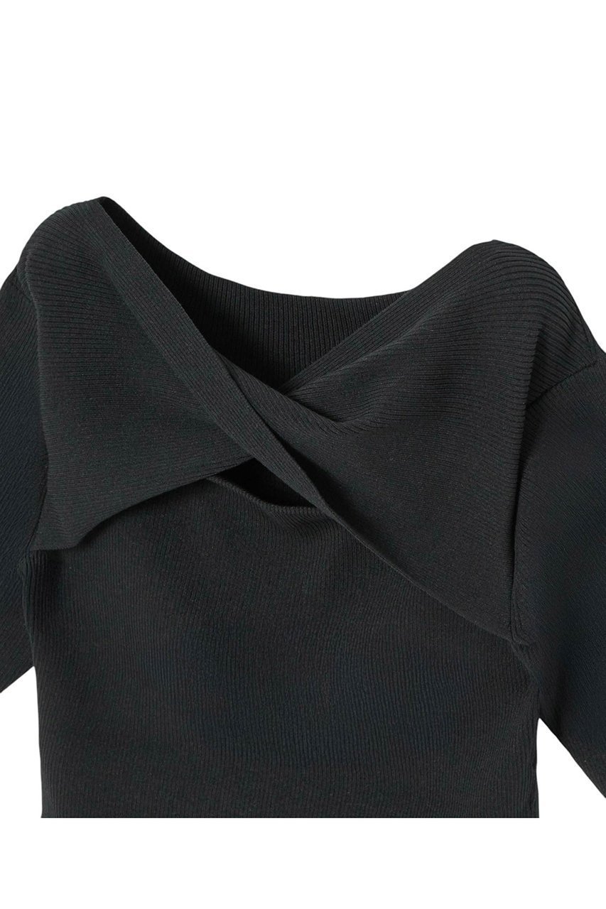 【アナイ/ANAYI】のコットンナイロンツイストネック プルオーバー 人気、トレンドファッション・服の通販 founy(ファニー) 　ファッション　Fashion　レディースファッション　Fashion for Women　トップス・カットソー　Cut & Sew Tops　ニット　Knit Tops & Sweaters　カジュアルプルオーバー・ニットトップス　Pullovers & Knit Tops / Casual Pullovers　コンパクト　Compact, Small Size　ツイスト　Tweed, Tweed Fabric　デコルテ　Décolleté, Neckline　ミックス　Mix, Mixed Style　other-4|ID: prp329100004431568 ipo3291000000032931902