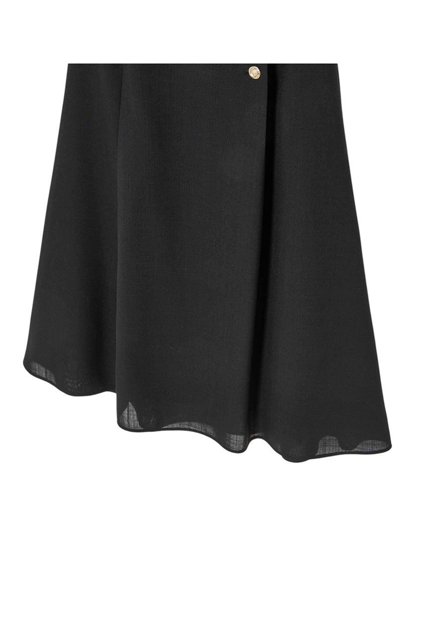 【アナイ/ANAYI】のカラミリネンライクアシメタックスカート 人気、トレンドファッション・服の通販 founy(ファニー) 　ファッション　Fashion　レディースファッション　Fashion for Women　スカート　Skirts　フレア　Flare, Flared　メタル　Metal, Metal Parts　ラップ　Wrap, Wrap Design　リネン　Linen, Linen Fabric　other-5|ID: prp329100004431574 ipo3291000000032848124